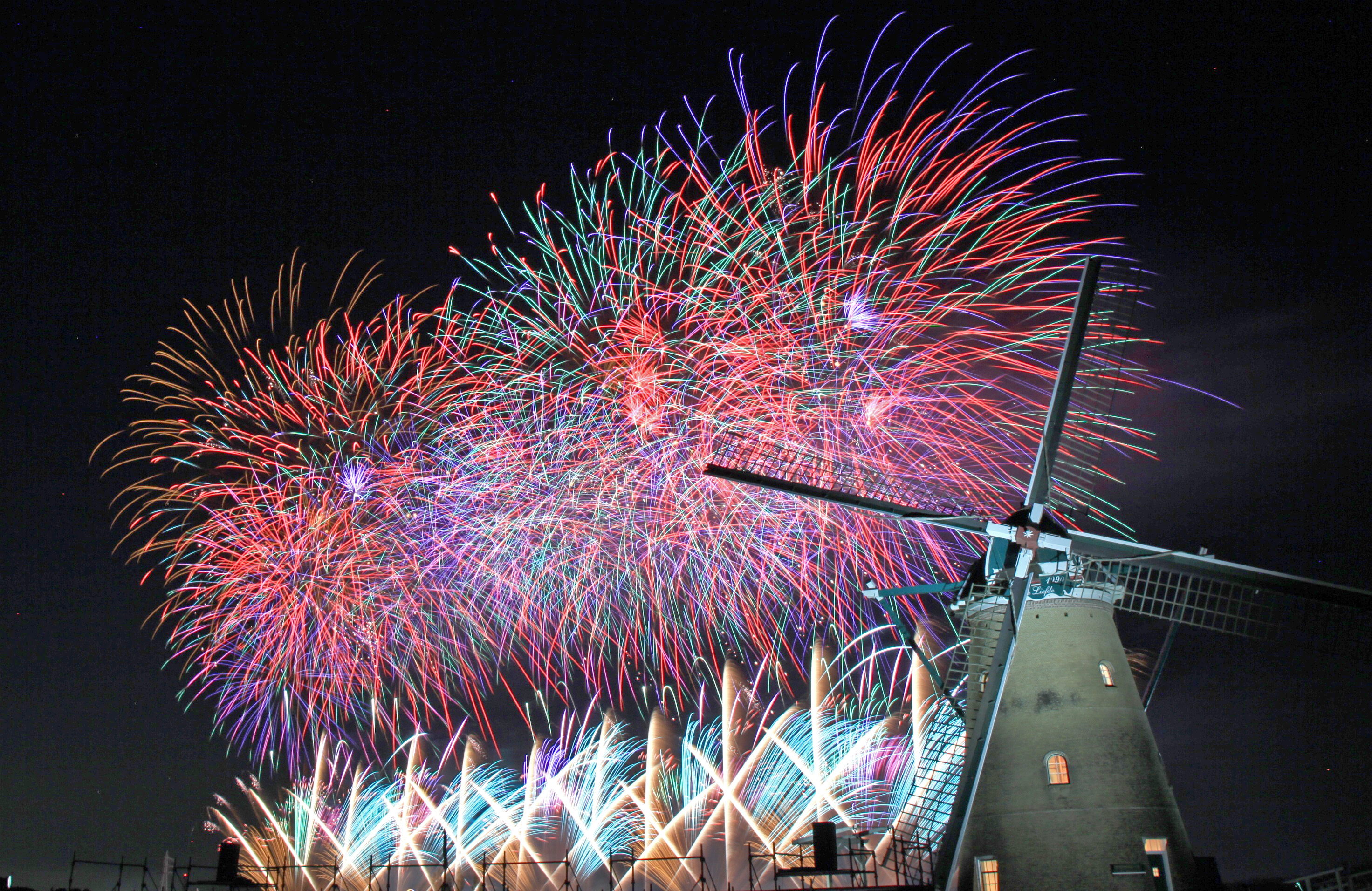 The Sakura Citizen Fireworks Festival will launch 18,000 shells of firework...
