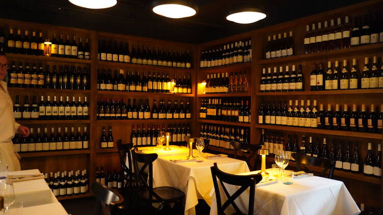 The dining room at Bar Grazie