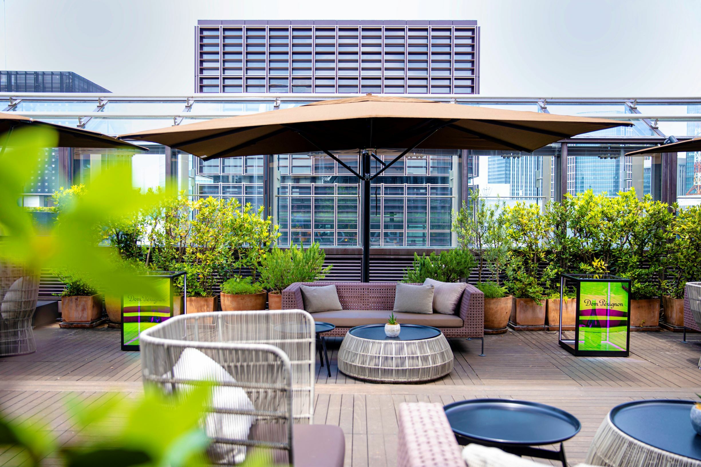 Bulgari Ginza reopens its champagne rooftop terrace for the summer