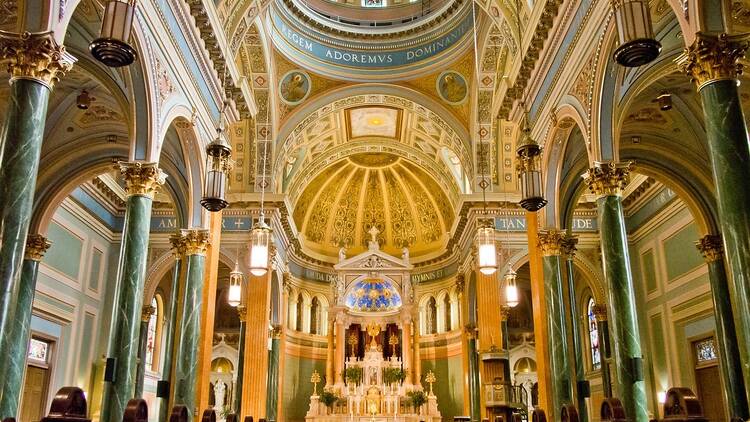 Inside St. Jean Baptiste Church