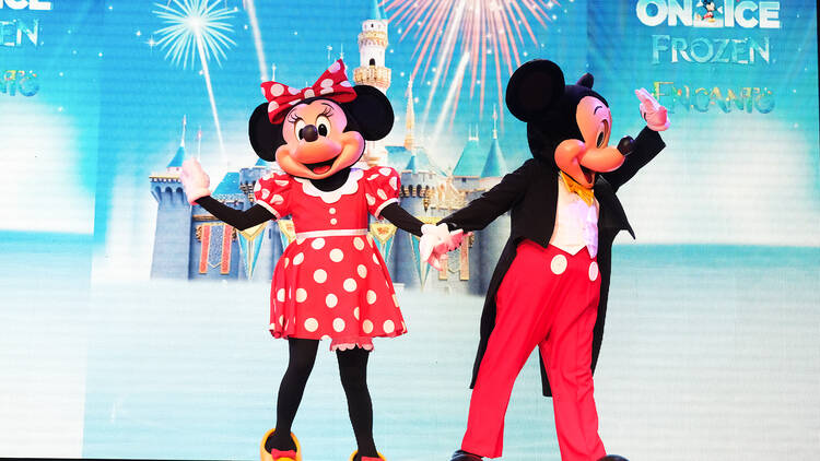 Mickey y Minnie en Disney On Ice