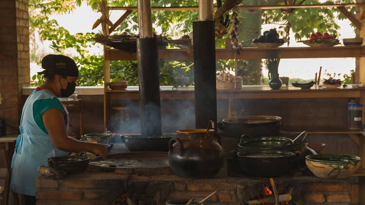 Preparación de alimentos en Portozuelo