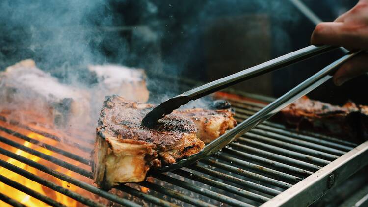 Cortes de carne y demostraciones