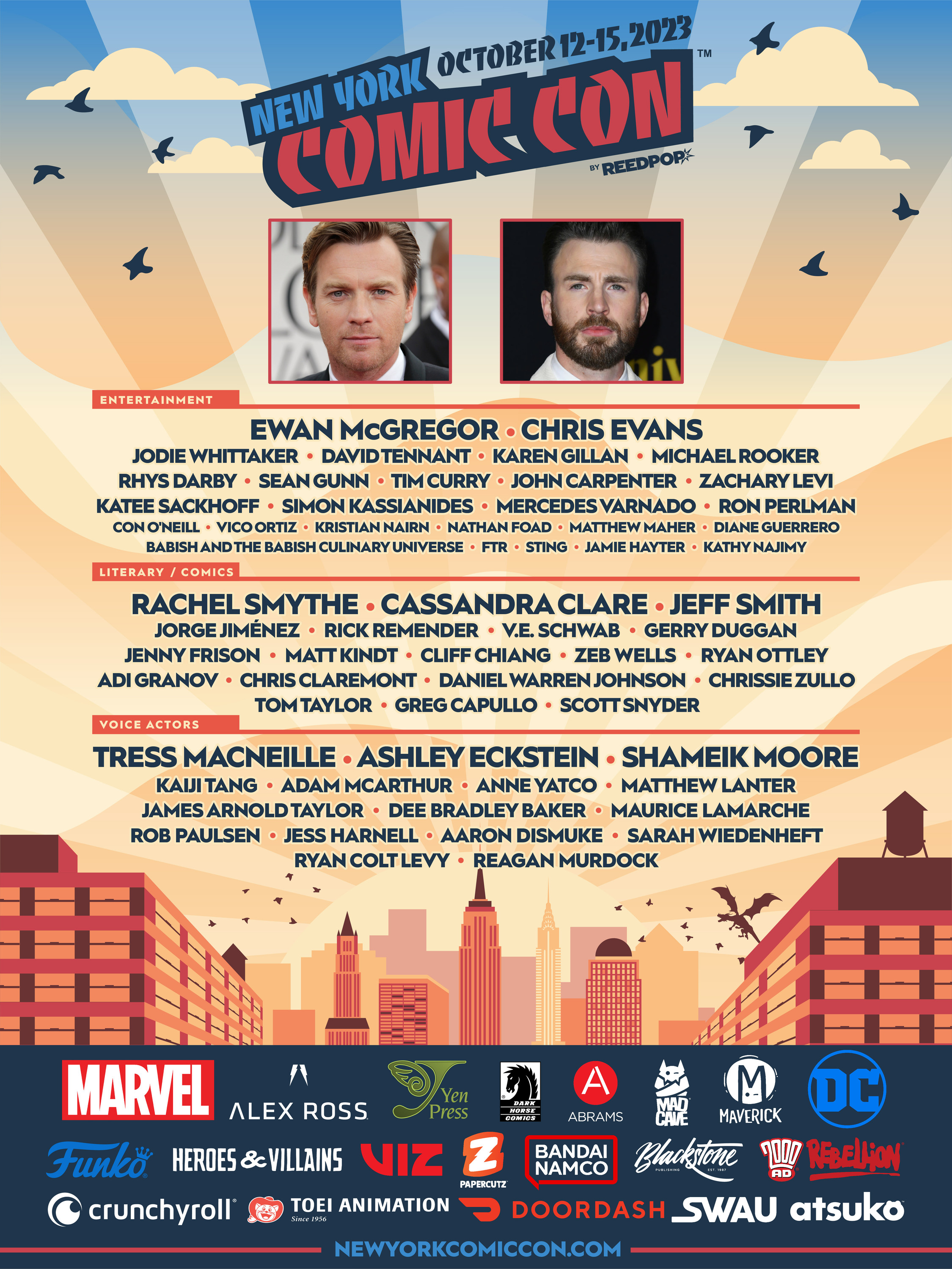 New York Comic Con announces 2023 lineup