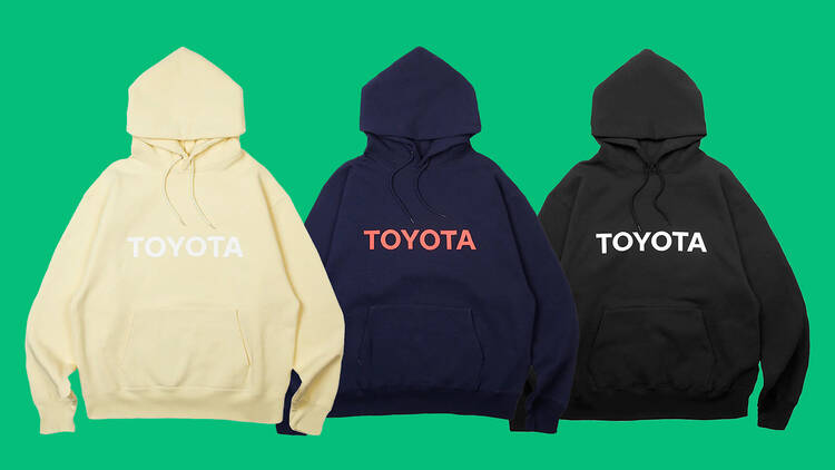 Toyota logo hoodie, ¥8,800