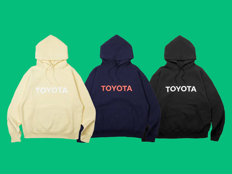 Toyota logo hoodie, ¥8,800
