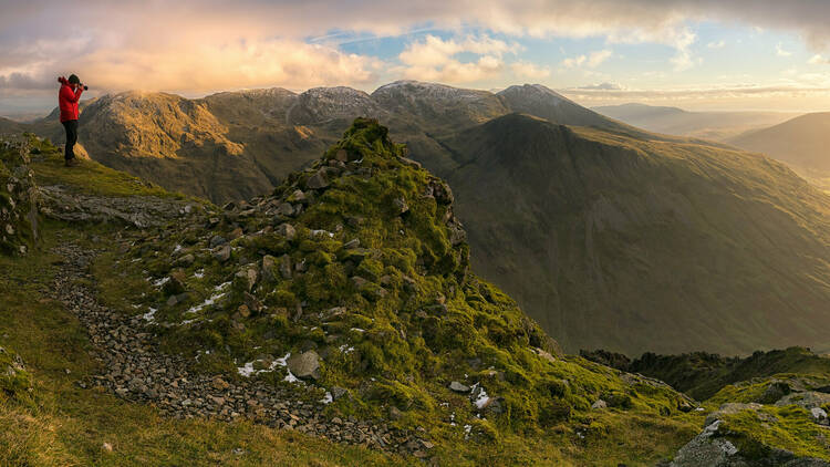 Climb the highest point in England, Scafell Pike