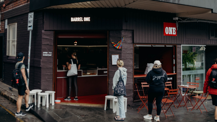 Barrel One Coffee Roasters, Potts Point storefront