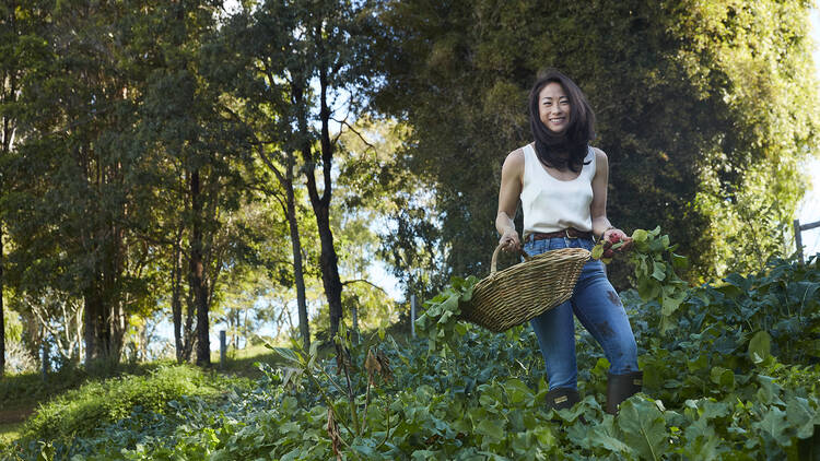 Palisa Anderson at her farm