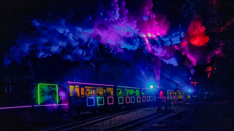 Puffing Billy's Train of Lights