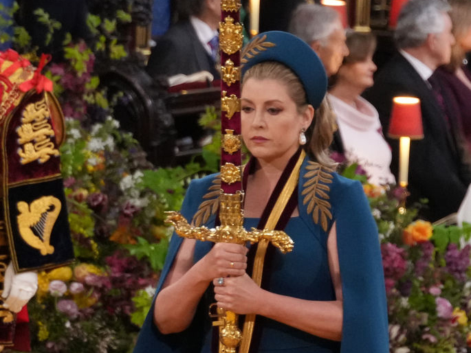 You can now see Penny Mordaunt’s very heavy sword at the Tower of London