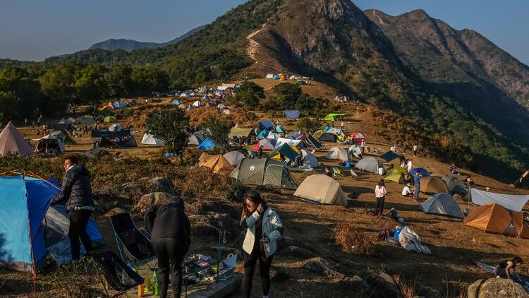 Ngong Ping, Camping, Hong Kong