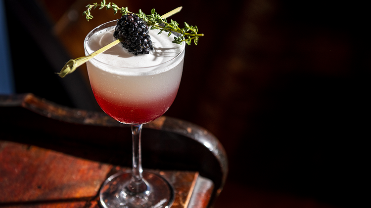 blackberry cocktail (Alice)