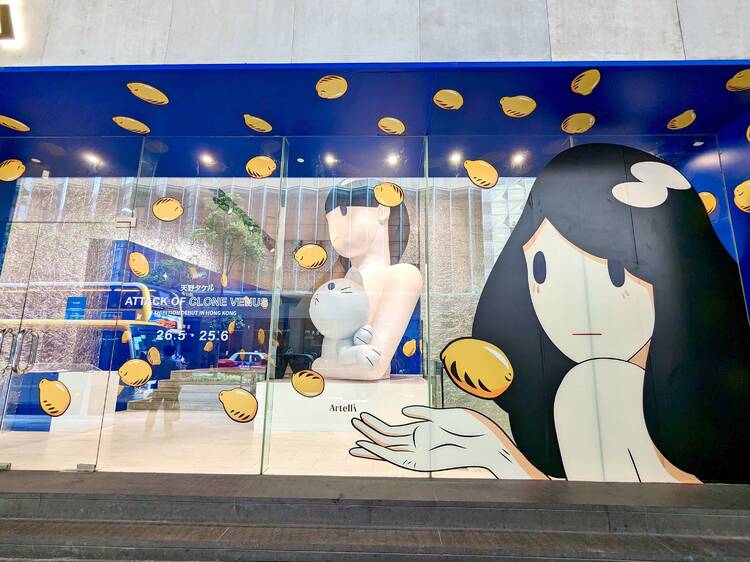 天野健「克隆維納斯奇襲意境」香港展覽