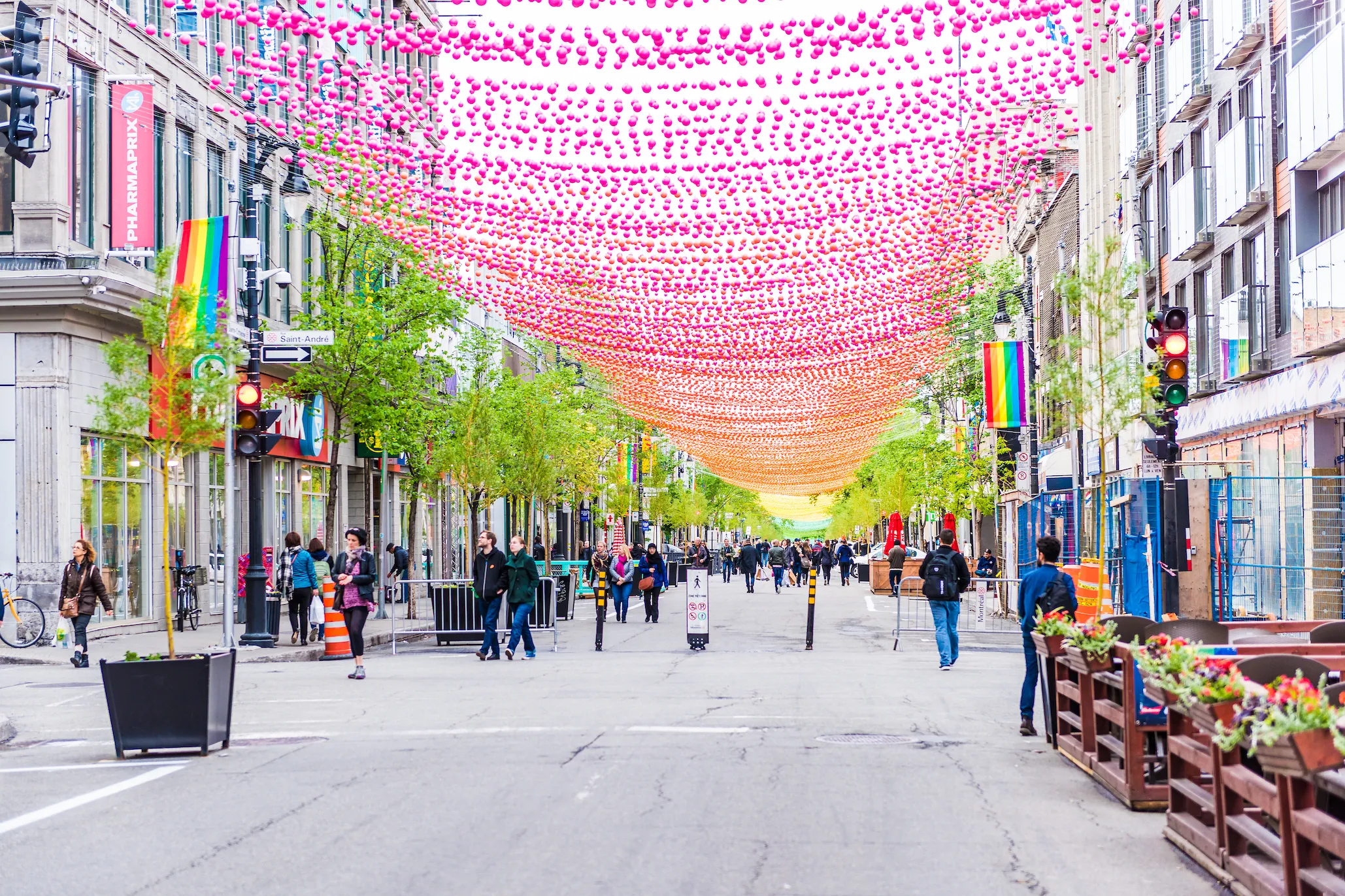 Montreal gay village