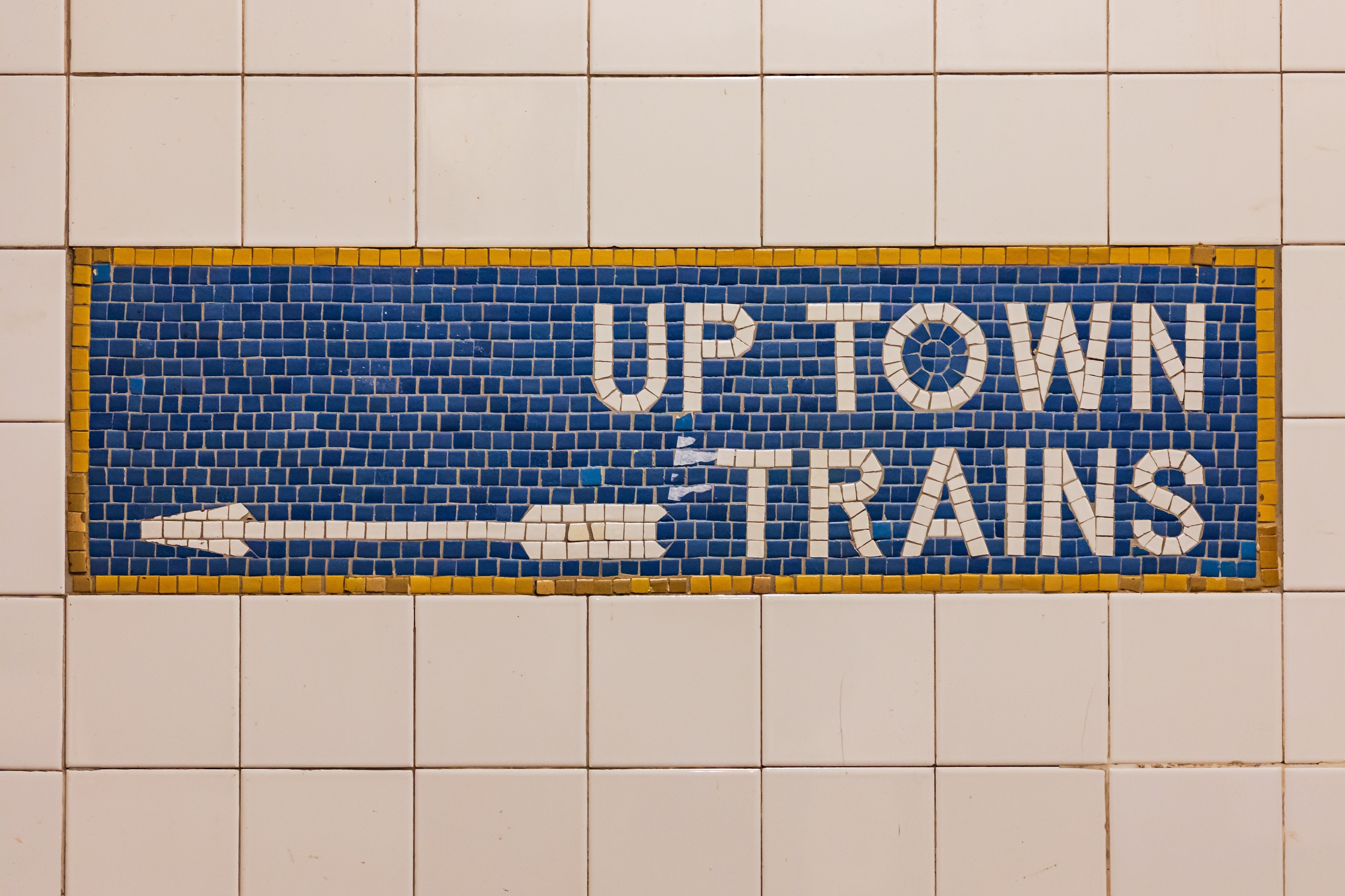 new york subway train signs