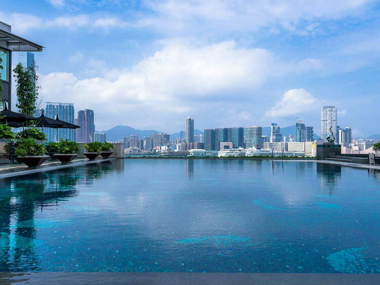 The most beautiful hotel pools in Hong Kong