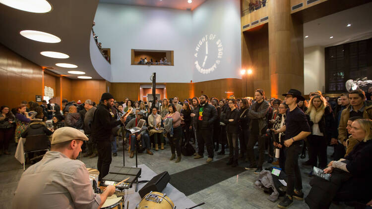 "Night at the Library" series at the Brooklyn Public Library