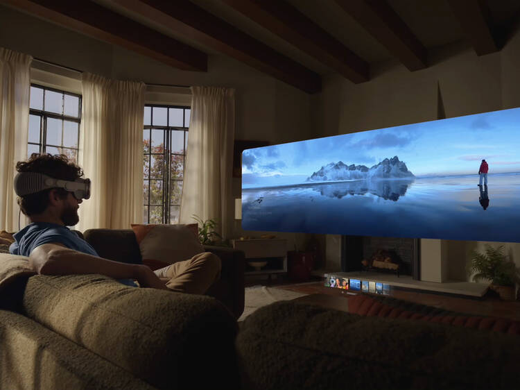 Apple Vision Pro 娛樂體驗