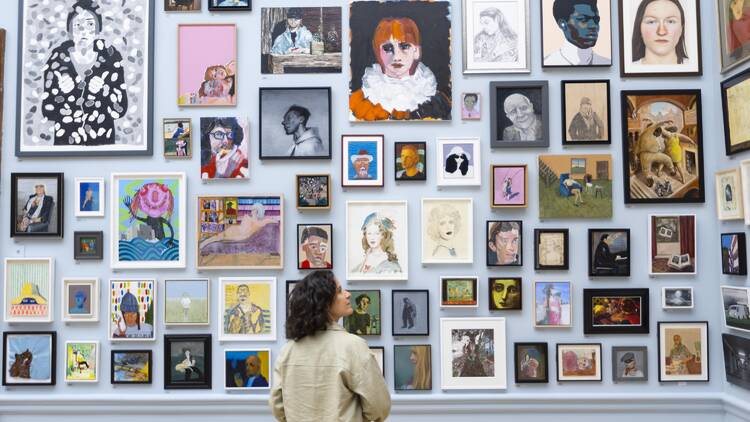 Installation view of the Summer Exhibition 2023 at the Royal Academy of Arts in London, 13 June - 20 August 2023. Photo: © Royal Academy of Arts, London / David Parry.