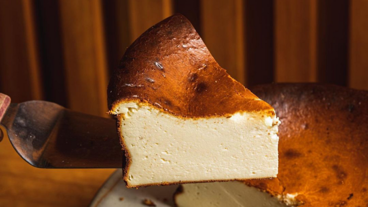 Basque cheesecake by Lucien Baked Goods