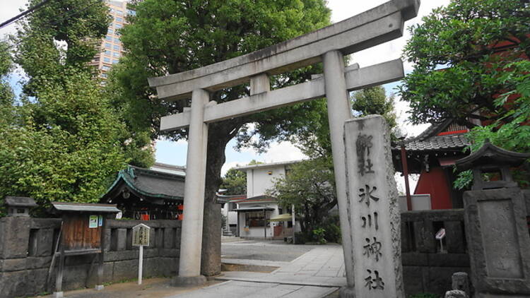 麻布氷川神社：「美少女戦士セーラームーン」