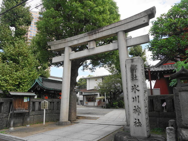 麻布氷川神社：「美少女戦士セーラームーン」
