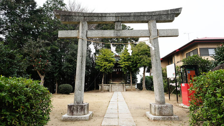 関戸熊野神社 金比羅宮 วัดการ์ตูน 