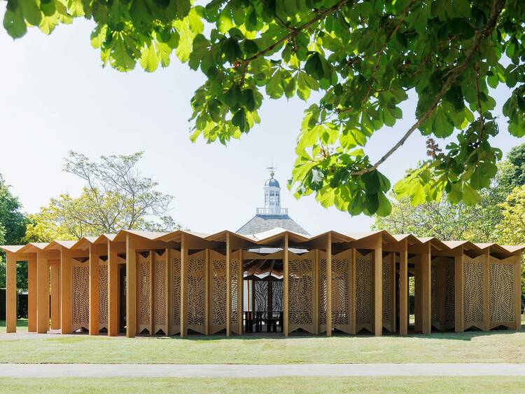 The new Serpentine Pavilion is here, and it looks very chill