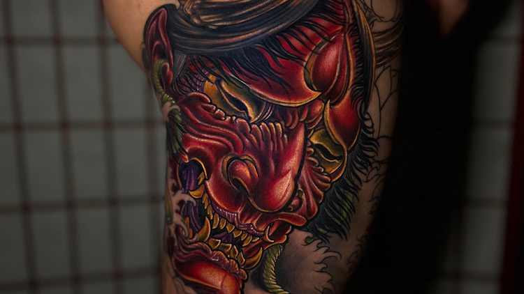 Sad devil tattoo (The Hidden Rose NYC )