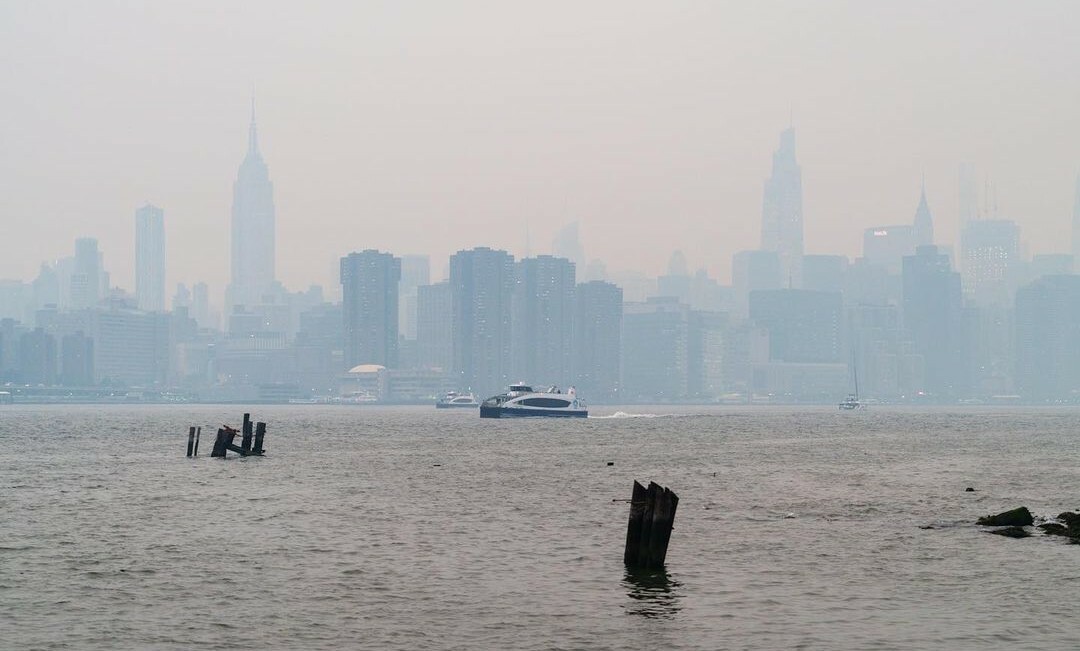 An air quality health alert returns to New York State