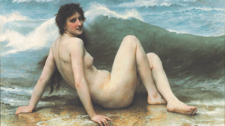 WILLIAM ADOLPHE BOUGUEREAU La vague, 1896