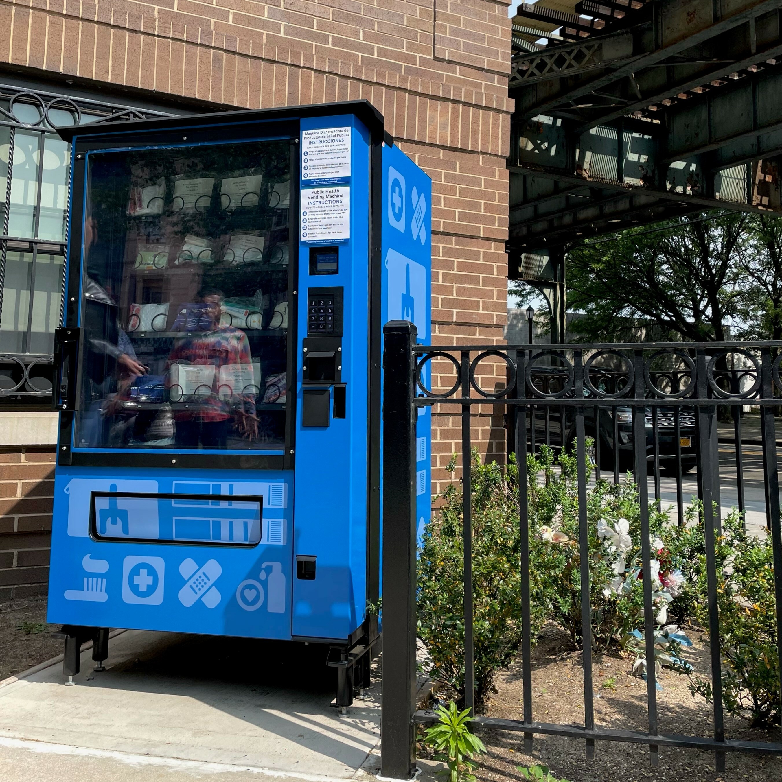New York City just got its first ‘public health’ vending machine