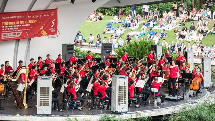 Temasek Foundation SSO Symphony in the Gardens