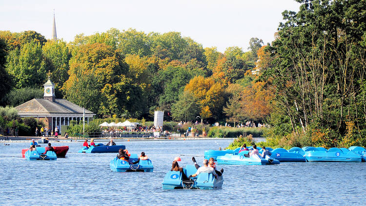 Hyde Park in summer