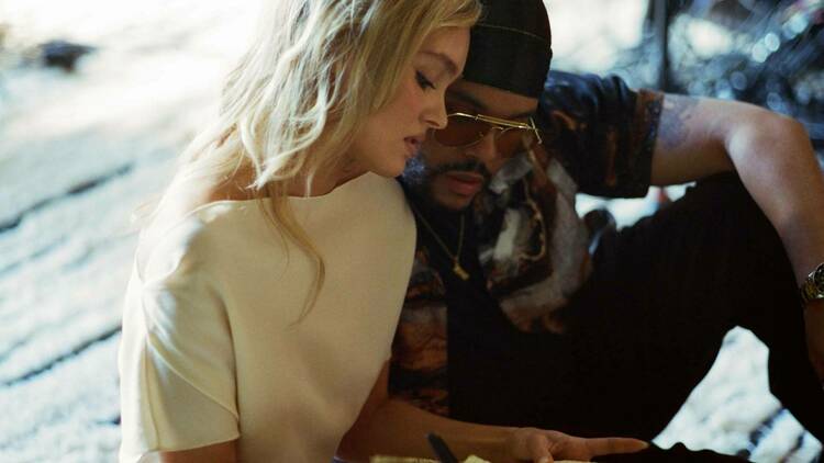 Lily-Rose Depp and The Weeknd in ‘The Idol’