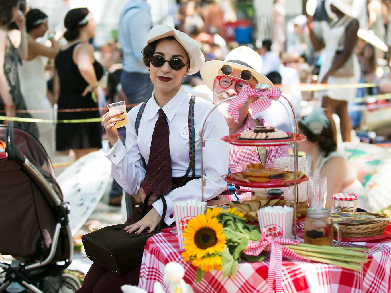 12 of the best vintage looks from this weekend’s Jazz Age Lawn Party in NYC