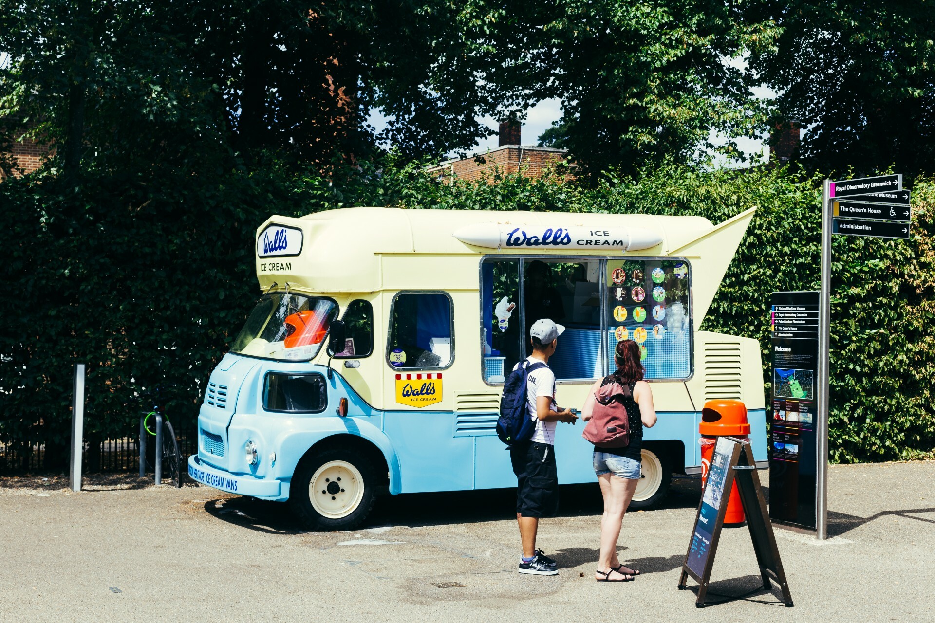 Cream vans on sale