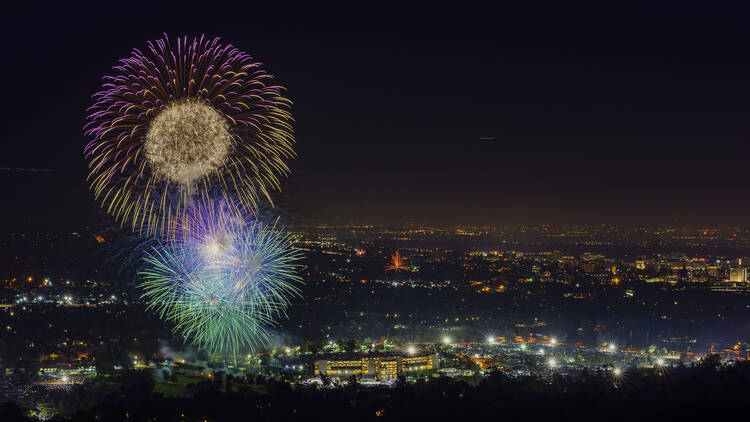 Rose Bowl fireworks