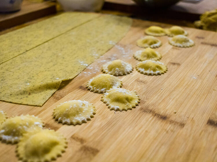 Pasta making class