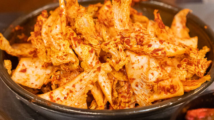 Bowl of kimchi