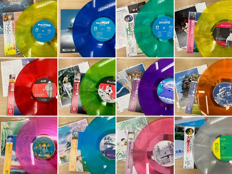 Ghibli releases its anime soundtracks in vinyls