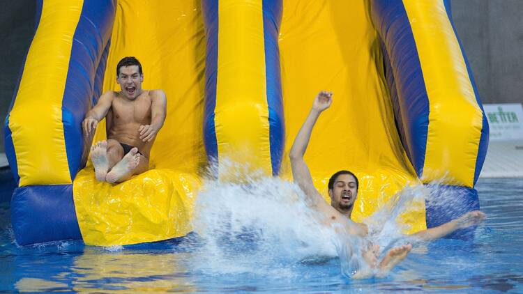 Aqua Splash at the London Aquatics Centre