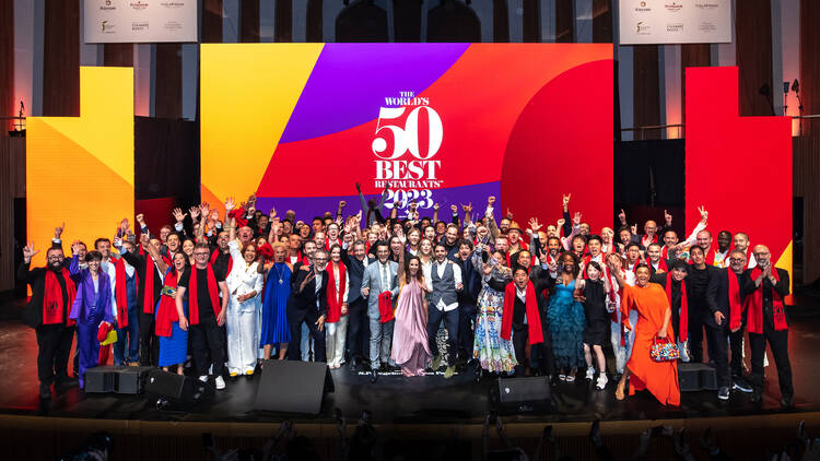 The World’s 50 Best Restaurants 2023 Awards Ceremony in Valencia, Spain
