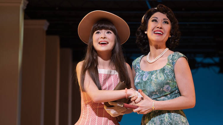Ruthie Ann Miles and Anna Zavelson in The Light in the Piazza at Encores!