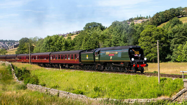 First up, step back in time with some vintage steam trains