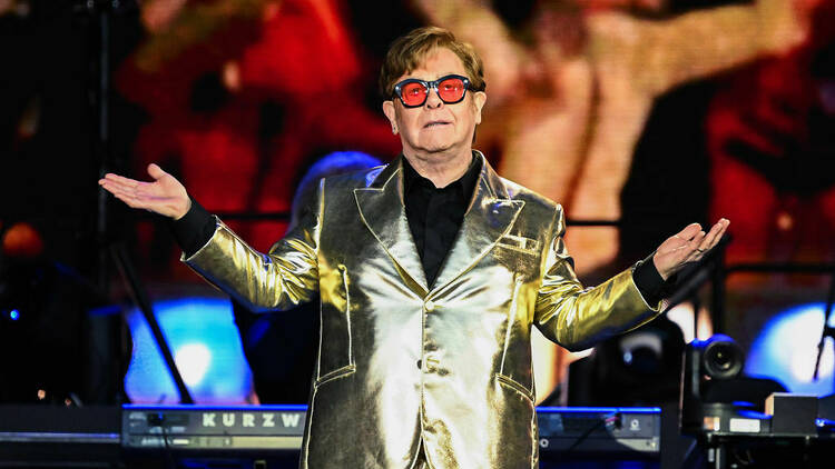 Elton John at Glastonbury