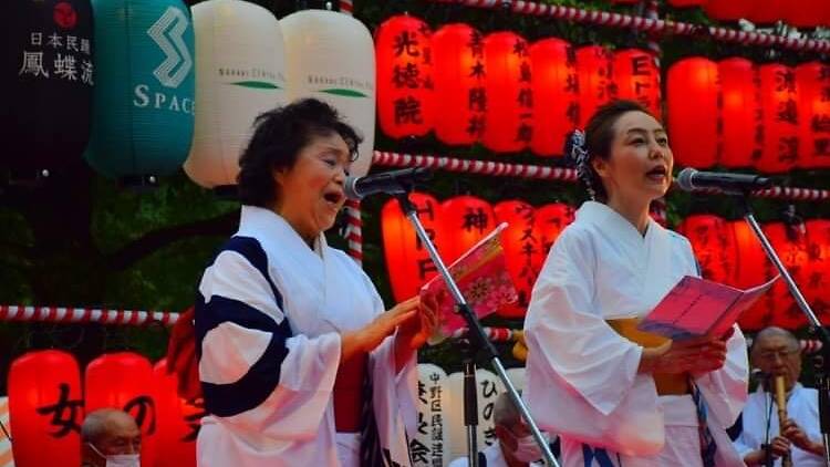 中野駅前大盆踊り大会