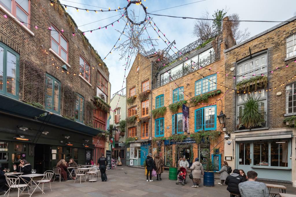 A super-rare penthouse in Neal’s Yard is up for sale