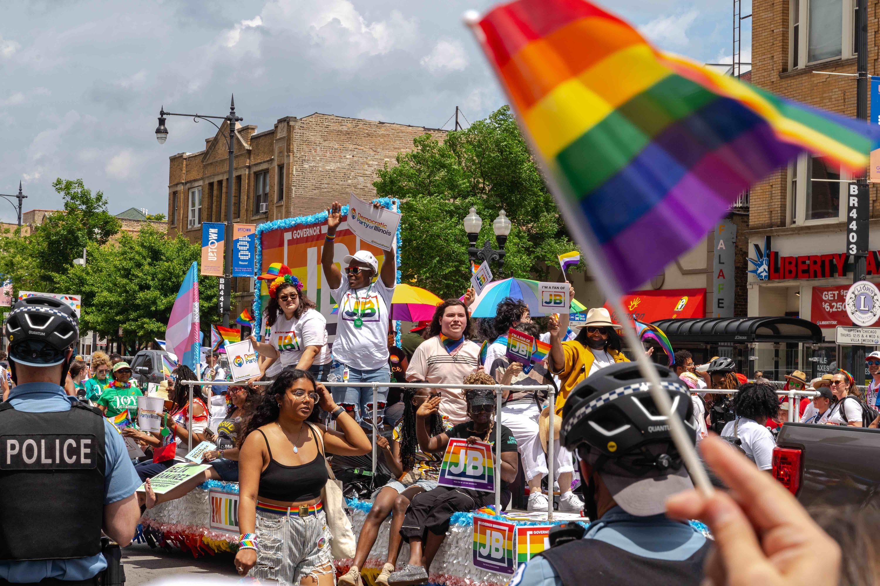 Take a look at the colorful photos from the 2023 Chicago Pride Parade